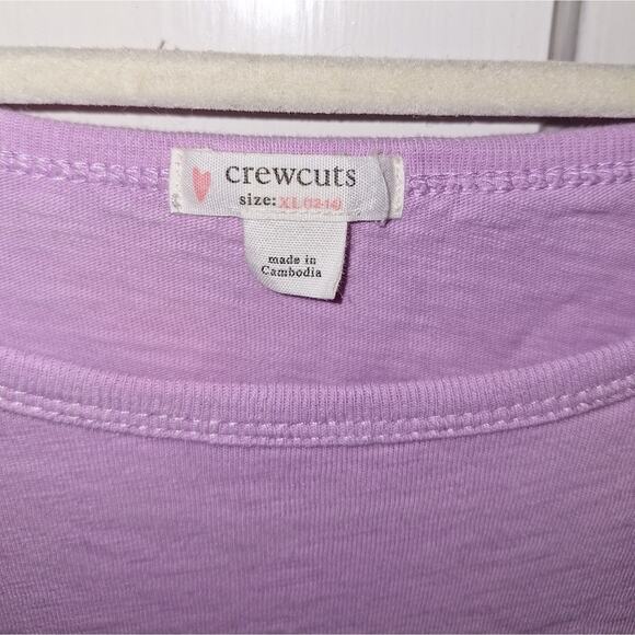 Crewcuts by J Crew Girls Pink Jersey Dress, Size  XL (12/14) Athletic Pockets - Picture 5 of 6